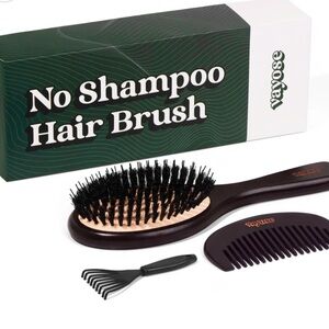 No Shampoo Hair Brush Kit